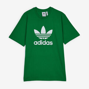 ADIDAS ORIGINALS TEE SHIRT TREFOIL ADICOLOR VERDE/BIANCO UOMO