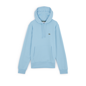 LACOSTE HOODIE CLASSIC LOGO BLU UOMO