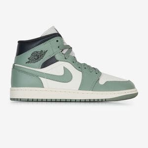 JORDAN air jordan 1 AIR JORDAN 1 MID JADE SMOKE BEIGE/VERDE DONNA