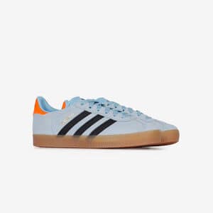 ADIDAS ORIGINALS gazelle GAZELLE BLU/NERO BAMBINO