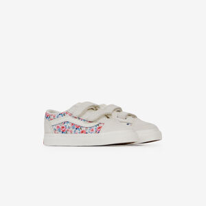 VANS old skool OLD SKOOL V FLORAL BEIGE/ROSA NEONATO