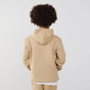 JORDAN JUMPMAN HOODIE ESSENTIAL BEIGE/NERO RAGAZZO