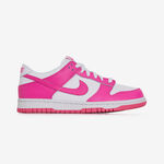 DUNK LOW : ROSA/BIANCO