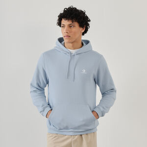 CONVERSE HOODIE STAR CHEVRON EMBROIDERED BLU UOMO