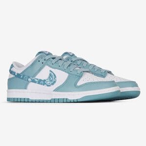 NIKE dunk DUNK LOW BLU/BIANCO DONNA