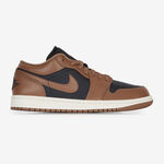 AIR JORDAN 1 LOW : MARRONE/NERO