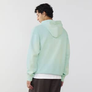 JORDAN HOODIE FLIGHT WASHED ESS BLU CIELO UOMO