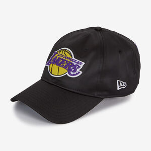 NEW ERA 9TWENTY LAKERS NBA SATIN NERO/VIOLA UOMO