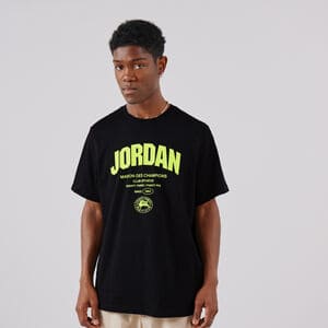 JORDAN TEE SHIRT GRAPHIC LOGO NERO UOMO