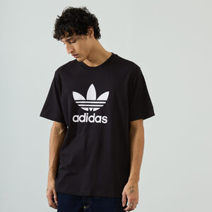 ADIDAS ORIGINALS TEE SHIRT CLASSIC TREFOIL NERO UOMO