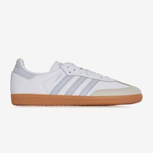 ADIDAS ORIGINALS samba SAMBA OG BIANCO/BLU UOMO