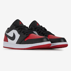 JORDAN air jordan 1 AIR JORDAN 1 LOW NERO/ROSSO UOMO