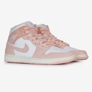 JORDAN air jordan 1 AIR JORDAN 1 MID SE BIANCO/ROSA UOMO