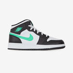 AIR JORDAN 1 MID : BLANC/TURQUOISE