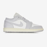 AIR JORDAN 1 LOW : BEIGE/GRIS