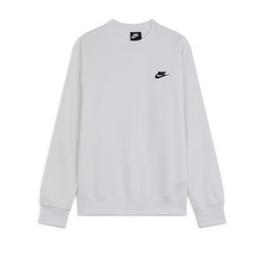 NIKE SWEAT CREW CLUB BIANCO UOMO