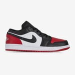 AIR JORDAN 1 LOW : NERO/ROSSO