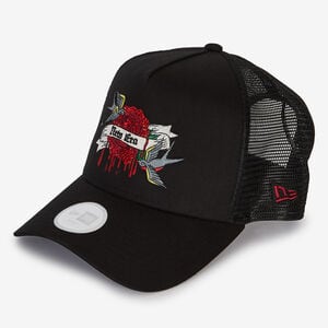 NEW ERA 9FORTY WOMEN LA DIAMANTE LOGO NERO/ROSSO UOMO