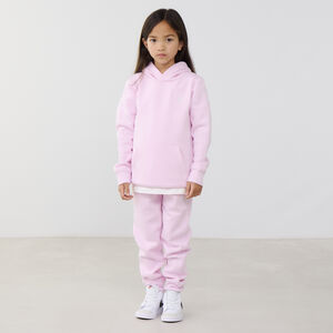 JORDAN 2 PC SET HOODIE PANT ESSENTIALS ROSA BAMBINO