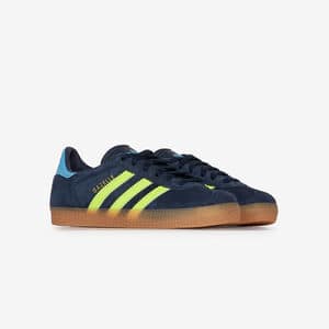 ADIDAS ORIGINALS gazelle GAZELLE BLU SCURO/GIALLO BAMBINO