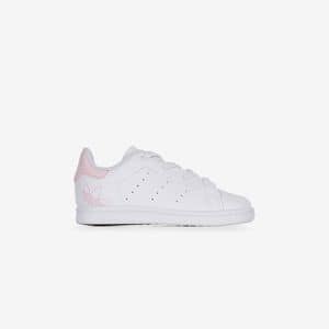 ADIDAS ORIGINALS stan smith STAN SMITH TREFOIL BLANC/ROSE NEONATO