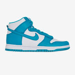 DUNK HIGH LASER BLUE : BIANCO/BLU