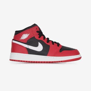 JORDAN air jordan 1 AIR JORDAN 1 MID NERO/ROSSO RAGAZZO