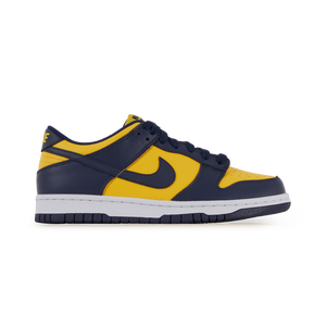 NIKE dunk DUNK LOW MICHIGAN JAUNE/MARINE RAGAZZO