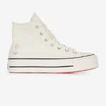 CHUCK TAYLOR ALL STAR LIFT LITLE FLORAL : BEIGE