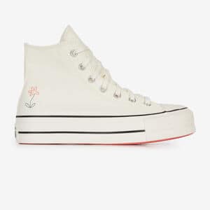 CONVERSE chuck taylor all star CHUCK TAYLOR ALL STAR LIFT LITLE FLORAL BEIGE DONNA