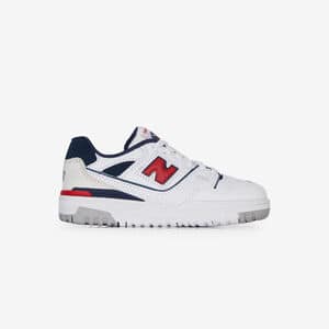 NEW BALANCE 550 550 BIANCO/ROSSO BAMBINO