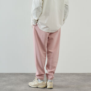 NEW BALANCE PANT JOGGER SMALL LOGO ROSA UOMO