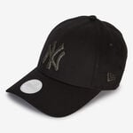 9FORTY WOMEN NY LOGO METALLIC : NERO