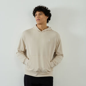 JORDAN HOODIE ESSENTIAL SMALL LOGO BEIGE UOMO