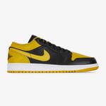 AIR JORDAN 1 LOW : NERO/GIALLO