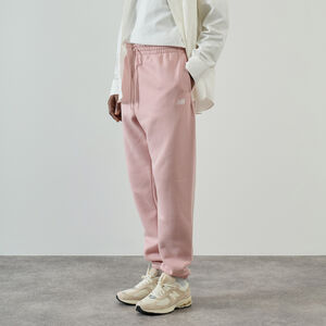 NEW BALANCE PANT JOGGER SMALL LOGO ROSA UOMO