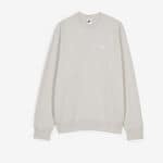 SWEAT CREW CLUB : BEIGE/BIANCO