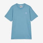 TEE SHIRT ESSENTIAL TREFOIL : BLU/BIANCO