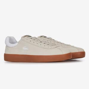 LACOSTE BASESHOT BEIGE/GOMMA UOMO