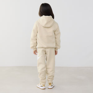 NIKE 2 PC SET HOODIE PANT BEIGE BAMBINO