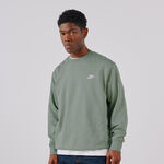 SWEAT CREW CLUB : VERDE/BIANCO