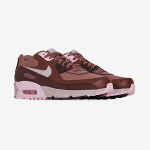 NIKE air max AIR MAX 90 MARRON/ROSE RAGAZZO