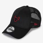 9FORTY TRUCKER BULLS OUTLINE LOGO : NERO/ROSSO