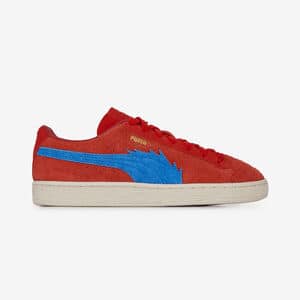 PUMA suede SUEDE ONE PIECE ROSSO/BLU RAGAZZO