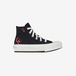 CHUCK TAYLOR ALL STAR EVA LIFT HI VALENT : NERO/BIANCO