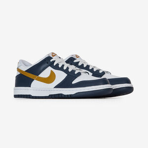 NIKE dunk DUNK LOW BIANCO/BLU SCURO RAGAZZO