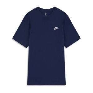 NIKE TEE SHIRT CLUB BLU SCURO/BIANCO UOMO