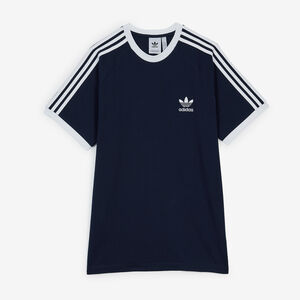 ADIDAS ORIGINALS TEE SHIRT 3 STRIPES BLU SCURO/BIANCO UOMO