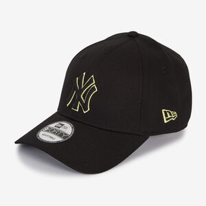 NEW ERA 9FORTY NY METALLIC OUTLINE NERO UOMO