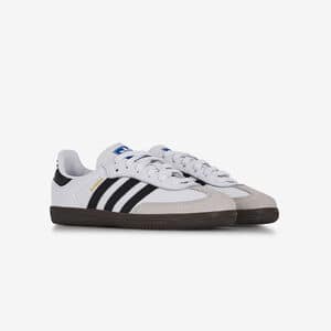 ADIDAS ORIGINALS samba SAMBA OG BIANCO/NERO BAMBINO